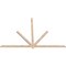 Ekena Millwork Kennewick Smooth Timber Gable Bracket, Douglas Fir, 108"W x 72"H x 1 1/2"D x 3 1/2"F, 16/12 Pitch GBW108X72X0204KEN00SDF - alternate 5